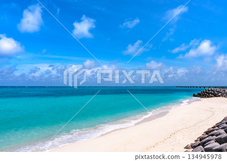 [Okinawa Prefecture] Shimojishima Runway 17END beach 134945978