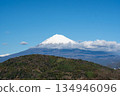 從東名高速公路藤川服務區看到的富士山雪景 134946096