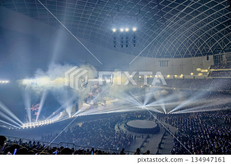 Taipei, Taiwan – December 30, 2025: PLEASURE World Tour concert held at Taipei Arena. Taipei, Taiwan – December 30, 2025: PLEASURE World Tour concert held at Taipei Arena. 134947161