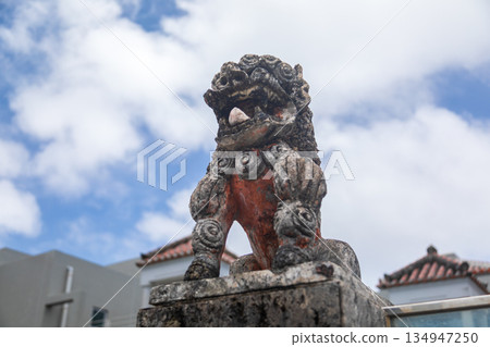 沖繩傳統文化中石獅子的歲月痕跡 沖繩傳統文化中石獅子的歲月痕跡 134947250