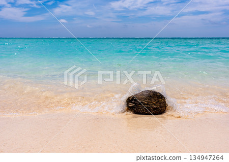 [Okinawa Prefecture] Shimojishima Runway 17END beach 134947264