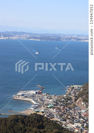 View of Tokyo Bay from Mt. View of Tokyo Bay from Mt. 134947852