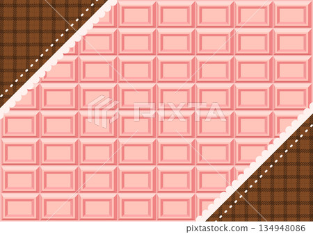 Valentine's Day Chocolate-Style Background with Checkered and Lace | A4 Print Compatible, High Resolution Valentine's Day Chocolate-Style Background with Checkered and Lace | A4 Print Compatible, High Resolution 134948086