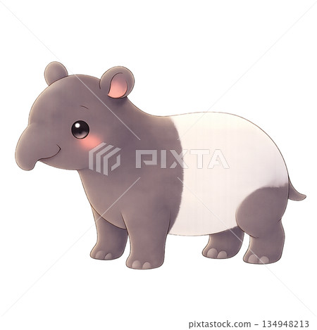 貘的插圖 134948213