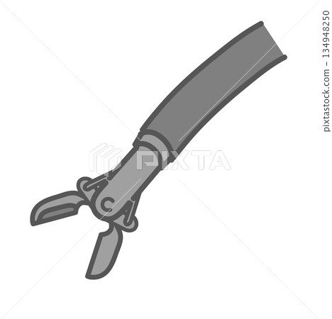 活檢鉗（內視鏡檢查中使用的組織取樣器械）示意圖 134948250