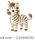 斑馬插圖 134948262