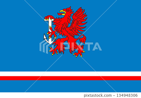 The flag of Svinouyst The flag of Svinouyst 134948306