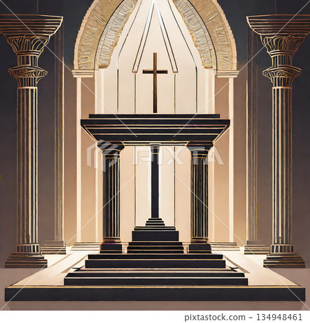 白色教堂 134948461