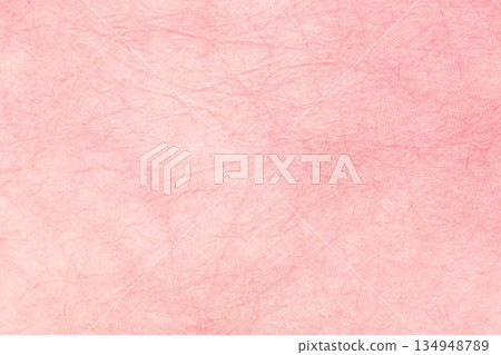 Japanese paper pink texture spring background 134948789