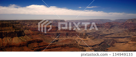 Hazy Sky Day At The Grand Canyon Arizona Hazy Sky Day At The Grand Canyon Arizona 134949133