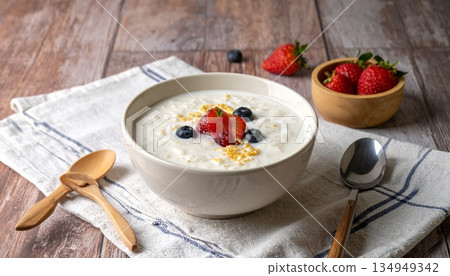 莓果牛奶粥早餐 2 134949342