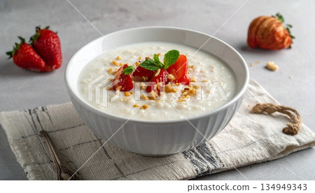 莓果牛奶粥早餐 3 134949343