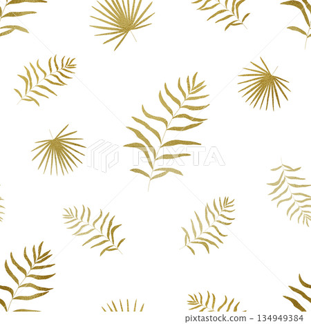 seamless, leaf, pattern 134949384