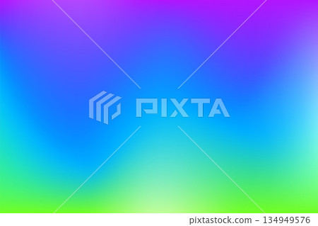 Aurora-like gradient vector illustration 134949576