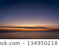 The vibrant crimson sunset at Fukiagehama/Eguchihama 134950218