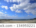 Fukiagehama/Eguchihama Beach on a sunny day 134950221