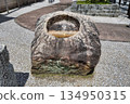 Stream and sparse stones at Momobashi Bridge (Kamigyo Ward, Kyoto City, Kyoto Prefecture) 134950315
