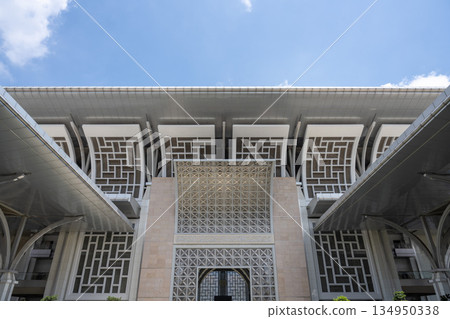 鐵清真寺，現代清真寺建築，布城，馬來西亞 134950338