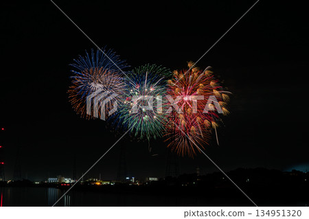 田原市(愛知縣)渥美半島煙火大會場景 田原市(愛知縣)渥美半島煙火大會場景 134951320