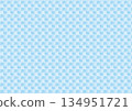 A light blue background made of watercolor-style squares 134951721