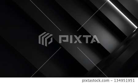 Black background geometric pattern and light lines Black background geometric pattern and light lines 134951951