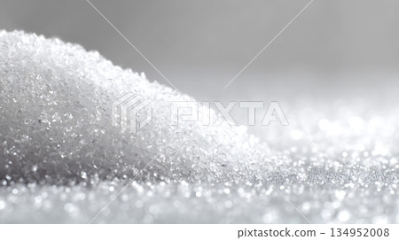 糖的特寫，閃光，微距，模糊背景 134952008