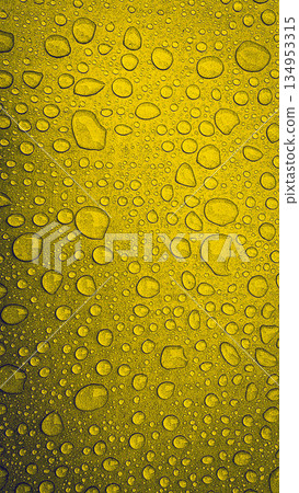 condensations on metallic surface with numerous water droplets of varying sizes, creating a luxurious, abstract texture. Ideal background for branding, product shots, or premium design projects condensations on metallic surface with numerous water droplets of varying sizes, creating a luxurious, abstract texture. Ideal background for branding, product shots, or premium design projects 134953315