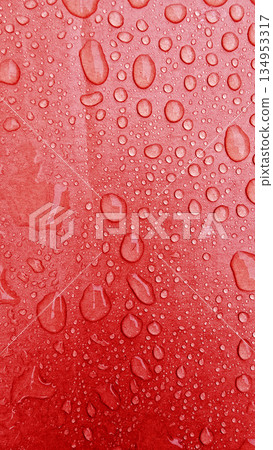 condensations on metallic surface with numerous water droplets of varying sizes, creating a luxurious, abstract texture. Ideal background for branding, product shots, or premium design projects condensations on metallic surface with numerous water droplets of varying sizes, creating a luxurious, abstract texture. Ideal background for branding, product shots, or premium design projects 134953317