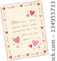 Love Letter Paper 134955733