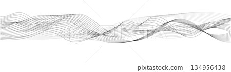 Abstract line wave background wave design brochure, website, and flyer. Abstract line wave background wave design brochure, website, and flyer. 134956438
