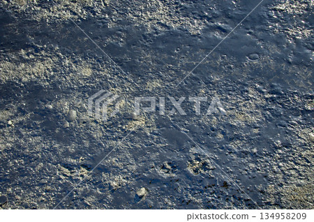 oil spot close up 134958209