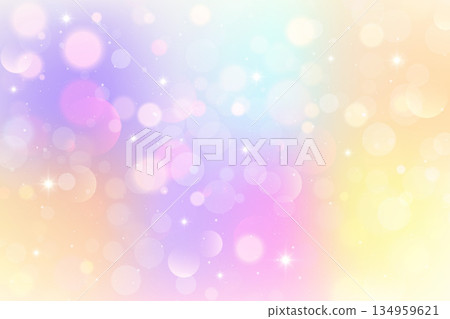 Dreamy bokeh rainbow background with soft blue and pink light effects. Abstract pastel atmosphere perfect for magical designs and fantasy projects with sparkling details. Vector unicorn backdrop Dreamy bokeh rainbow background with soft blue and pink light effects. Abstract pastel atmosphere perfect for magical designs and fantasy projects with sparkling details. Vector unicorn backdrop 134959621