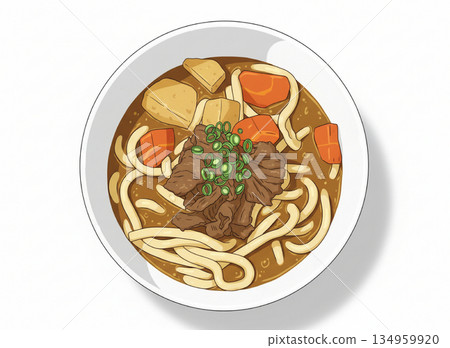 咖哩烏冬面 134959920