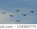 Air Self-Defense Force Blue Impulse formation flight 134960779