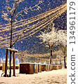 First snow at night in Saitama Shintoshin 3 134961179