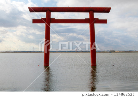 鹿島神社第一鳥居（西） 134962525