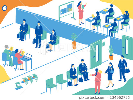 求職面試及公司資訊宣講會 134962735