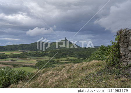 The atmosphere of Yonaguni Island, the westernmost point of Japan 134963579