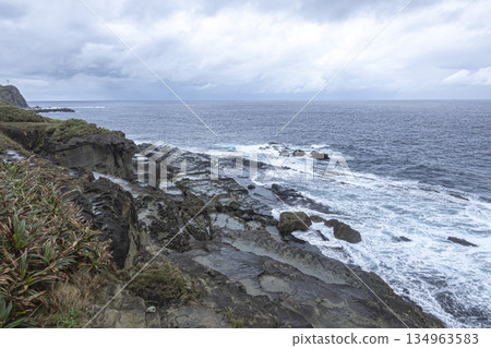 The atmosphere of Yonaguni Island, the westernmost point of Japan 134963583