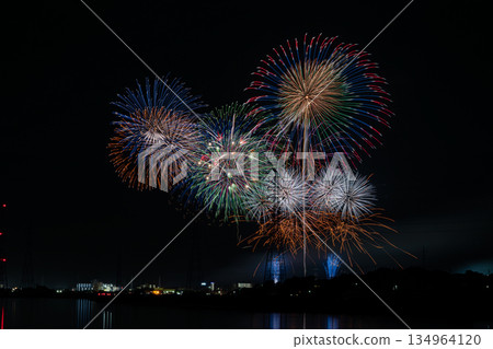 田原市（愛知縣）渥美半島煙火大會場景 134964120