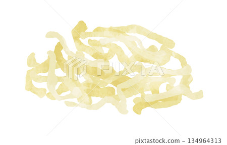 Dried daikon radish 134964313