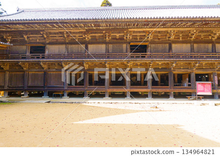 兵庫縣姬路市書寫山圓教寺的秋天 134964821