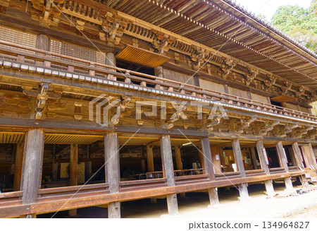 兵庫縣姬路市書寫山圓教寺的秋天 134964827