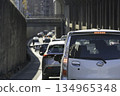 Morning traffic jam Route 423 Shin-Midosuji driving image 134965348