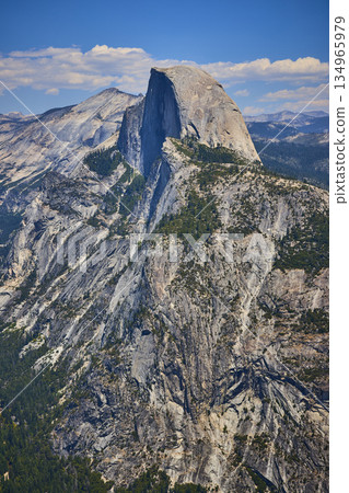 Half Dome Granite Peak and Forest from Glacier Point Yosemite National Park Half Dome Granite Peak and Forest from Glacier Point Yosemite National Park 134965979