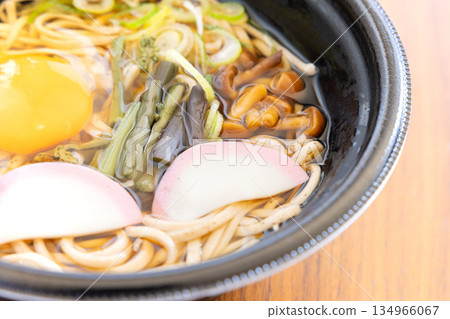 Delicious Tsukimi Mountain Vegetable Soba 134966067