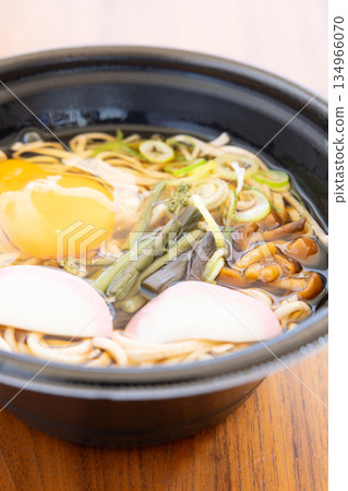 Delicious Tsukimi Mountain Vegetable Soba Delicious Tsukimi Mountain Vegetable Soba 134966070