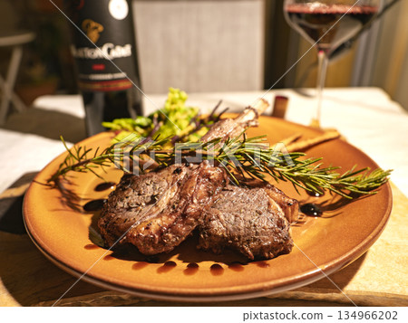 The ultimate marriage! Game and red wine The ultimate marriage! Game and red wine 134966202