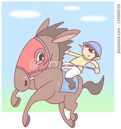 動物與人——賽馬、賽馬、騎師 動物與人——賽馬、賽馬、騎師 134966528