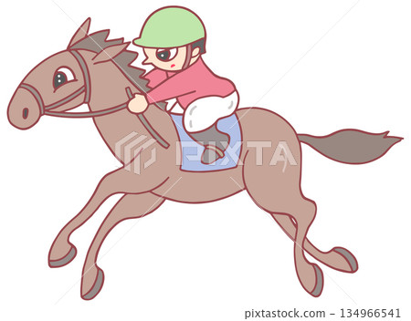 動物與人——賽馬、賽馬、騎師 動物與人——賽馬、賽馬、騎師 134966541